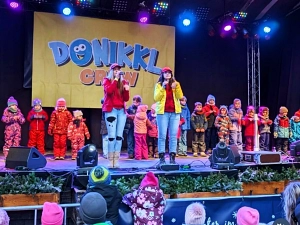 DONIKKL Crew beim Familienkonzert „Winter im Park“ in Garmisch-Partenkirchen