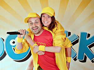 DONIKKL Crew Künstler beim Kinderkonzert in Cham